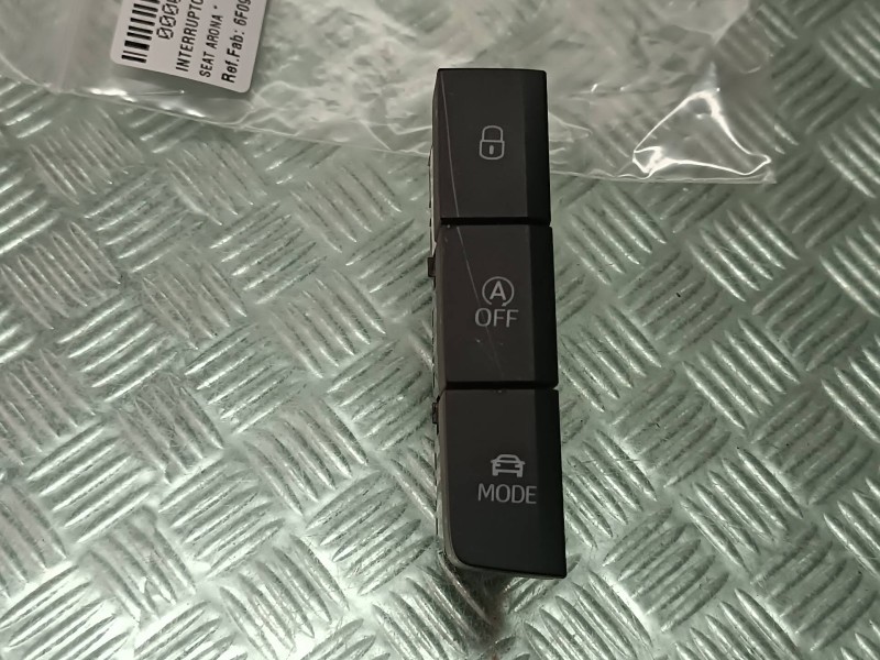 Recambio de interruptor para seat arona referencia OEM IAM 6F0927137F BLOQUEO/CIERRE PUERTAS MODOS CONDUCCION