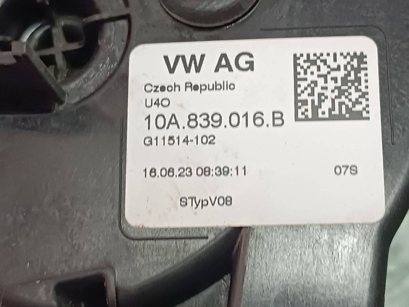 Recambio de cerradura puerta trasera derecha para seat arona referencia OEM IAM 10A839016B 5 PINES ELECTRICA