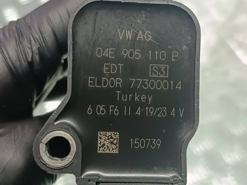 Recambio de bobina encendido para seat arona referencia OEM IAM 04E905110P 77300014 4 PINES