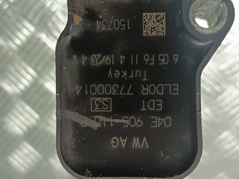 Recambio de bobina encendido para seat arona referencia OEM IAM 04E905110P 77300014 4 PINES