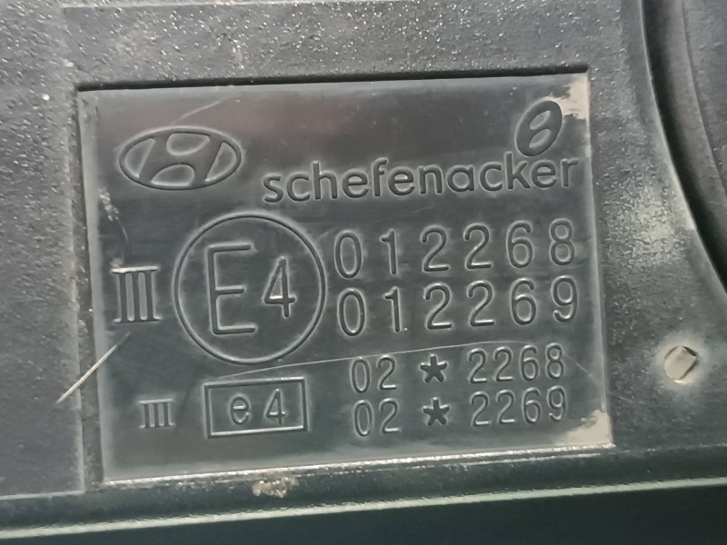 Recambio de retrovisor derecho para hyundai tucson (jm) referencia OEM IAM E4012268 3 PINES ELECTRICO