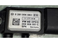 Recambio de sensor presion para audi a4 ber. (b8) basis referencia OEM IAM 0281006083 059906051C CONECTOR 3 PINES 2