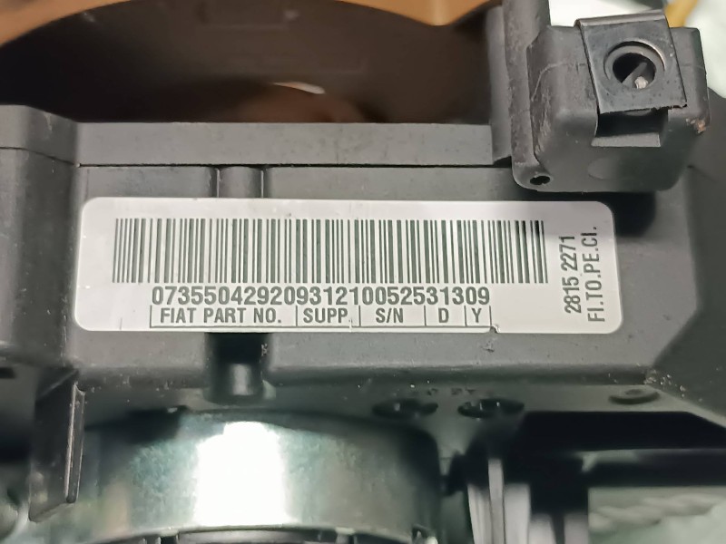 Recambio de mando multifuncion para fiat doblo referencia OEM IAM 07355042920 LIMPIA/LUCES 28152271