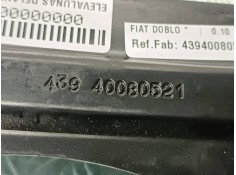Recambio de elevalunas delantero derecho para fiat doblo referencia OEM IAM 43940080521 6 PINES 1060766 2