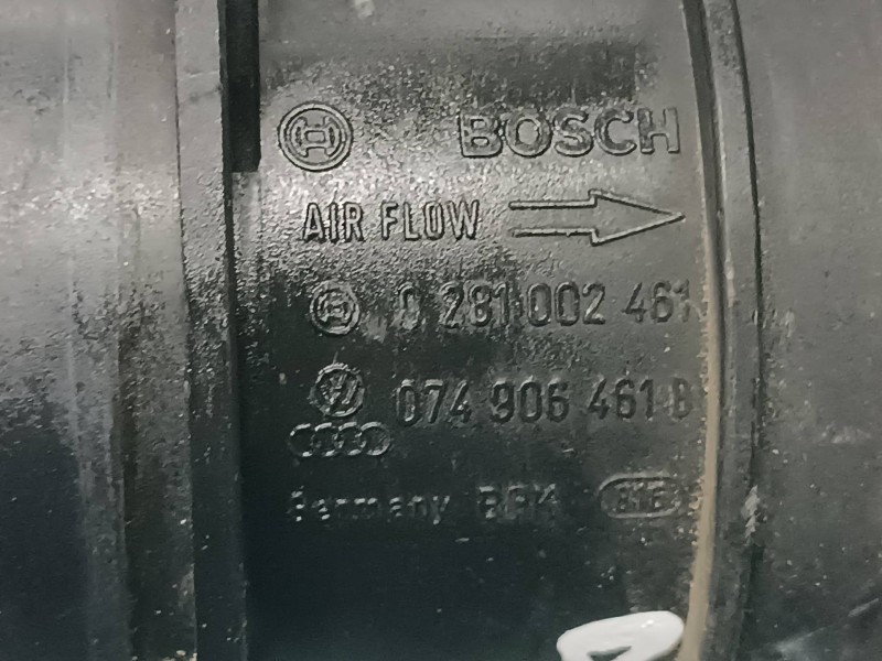 Recambio de caudalimetro para volkswagen touareg (7la) referencia OEM IAM 074906461B 0281002461 BOSCH