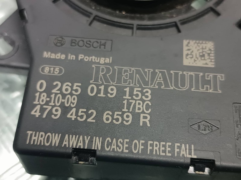 Recambio de anillo airbag para renault clio iv referencia OEM IAM 0265019153 479542659R 4 PINES