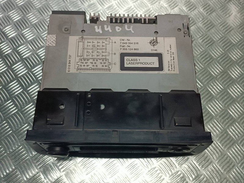 Recambio de sistema audio / radio cd para fiat doblo referencia OEM IAM 7649354516  7355124860