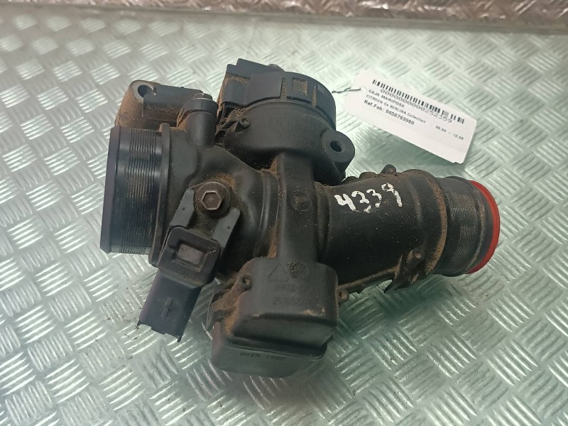 Recambio de caja mariposa para citroen c4 berlina collection referencia OEM IAM 9658793980 3+5 PINES DELPHI