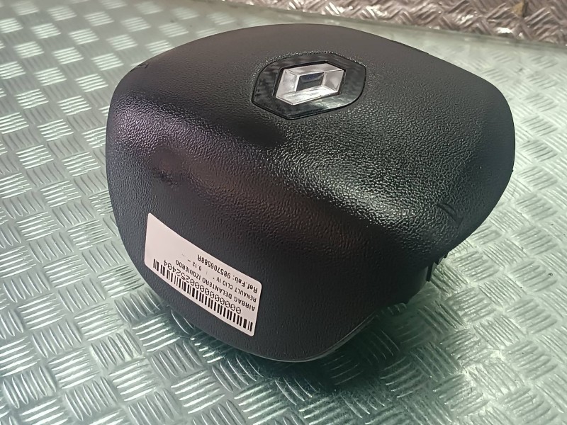Recambio de airbag delantero izquierdo para renault clio iv referencia OEM IAM 985706588R  2 PINES