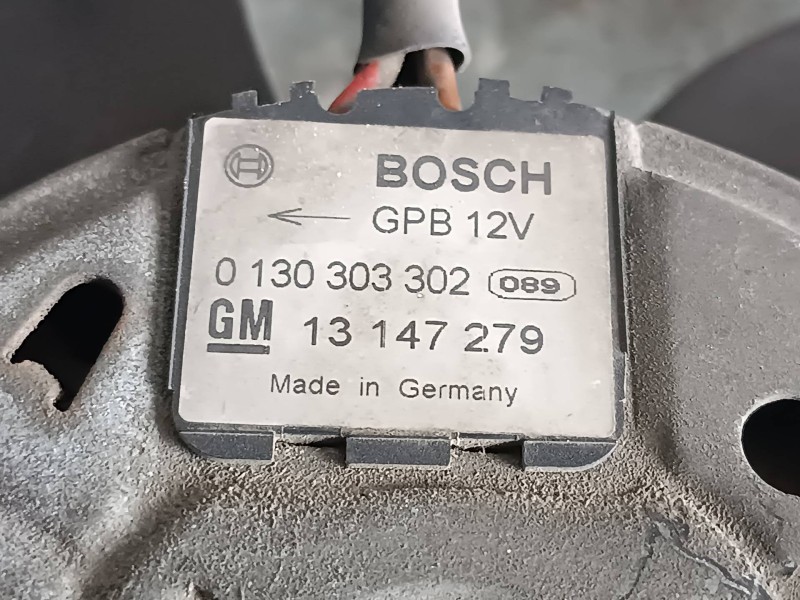 Recambio de electroventilador para opel astra h ber. referencia OEM IAM 0130303302 3 PINES 13147279