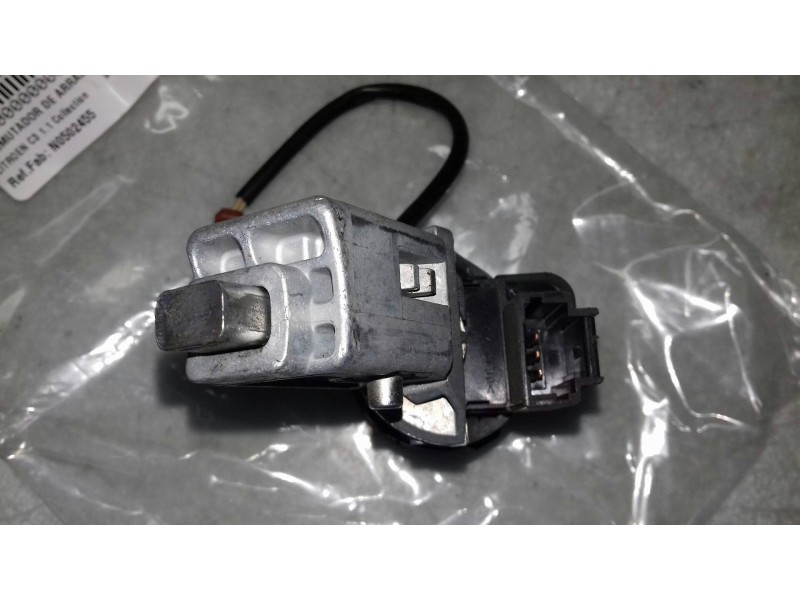 Recambio de conmutador de arranque para citroen c3 1.1 collection referencia OEM IAM N0502455 N0502073 9648445180