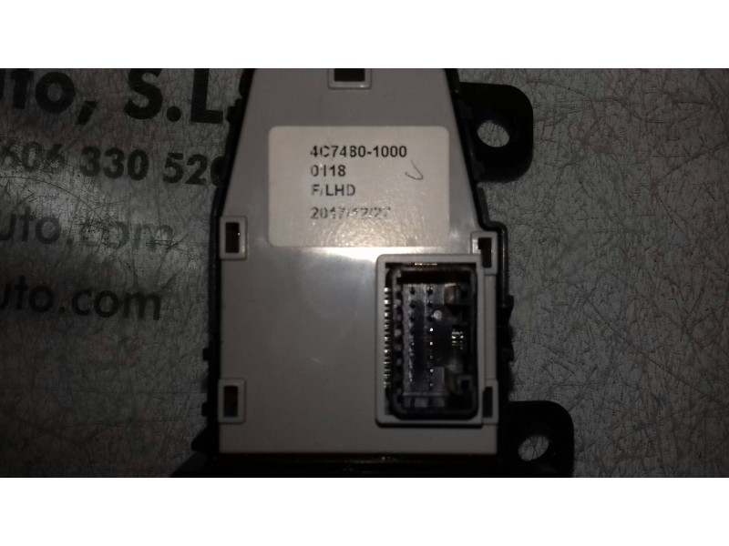 Recambio de mando elevalunas delantero izquierdo para kia niro business referencia OEM IAM 93570G5310 4C749A1201 4C74801000