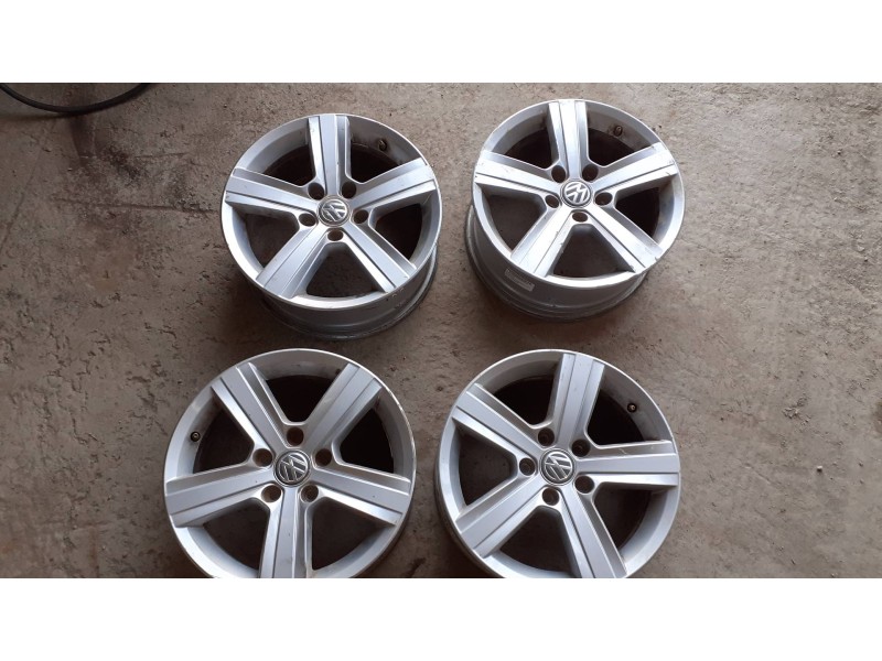 Recambio de juego llantas para volkswagen golf vii sportsvan referencia OEM IAM 5G0601025BN 6.5JX16H2 