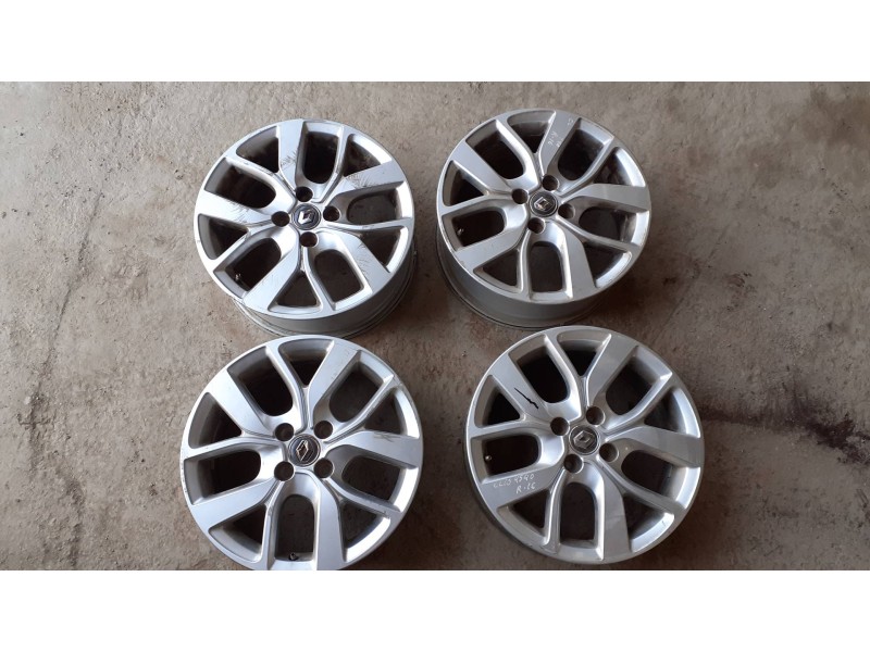 Recambio de juego llantas para renault clio iv referencia OEM IAM CMS1046 6.5JX16CH4-44  Recambio de juego llantas para renault clio iv referencia OEM IAM CMS1046 6.5JX16CH4-44