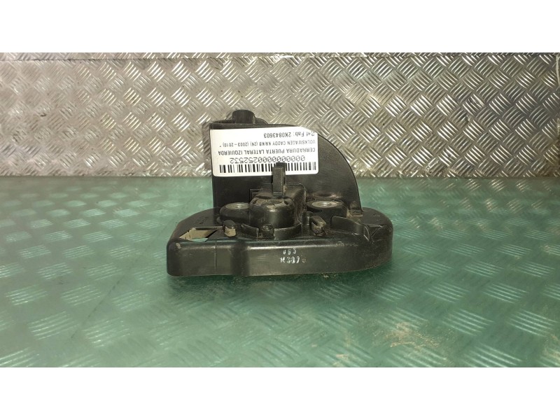 Recambio de cerradura puerta lateral izquierda para volkswagen caddy ka/kb (2k) referencia OEM IAM 2K0843603  