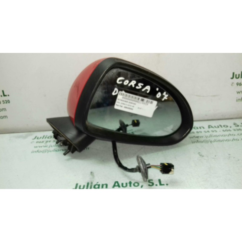 Recambio de retrovisor derecho para opel corsa d catch me referencia OEM IAM 468435664  ELECTRICO