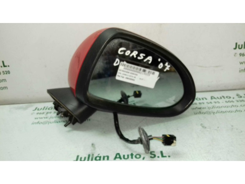 Recambio de retrovisor derecho para opel corsa d catch me referencia OEM IAM 468435664  ELECTRICO