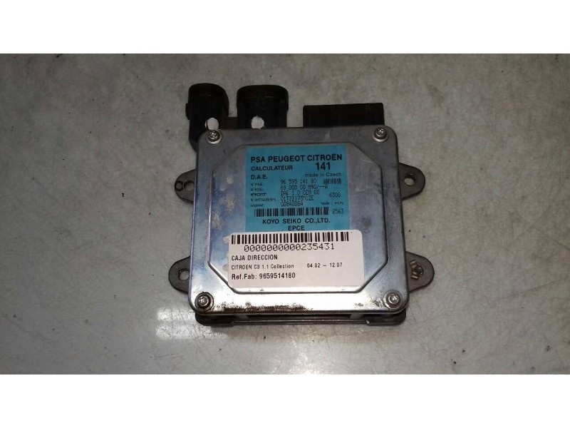 Recambio de caja direccion para citroen c3 1.1 collection referencia OEM IAM 9659514180 6900000890 