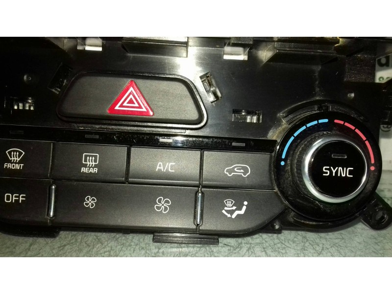 Recambio de mando climatizador para kia niro business referencia OEM IAM 97250G5540 97250G5XXX D54C