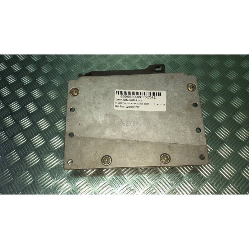 Recambio de centralita motor uce para peugeot 406 berlina (s1/s2) srdt referencia OEM IAM 0281001262 9624519580 BOSCH
