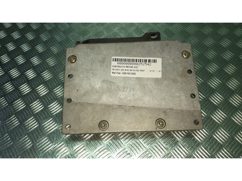 Recambio de centralita motor uce para peugeot 406 berlina (s1/s2) srdt referencia OEM IAM 0281001262 9624519580 BOSCH