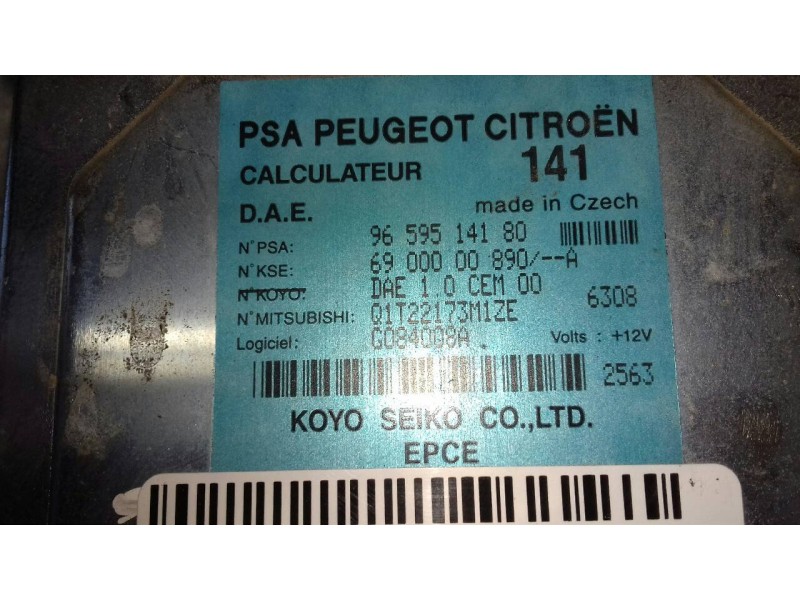 Recambio de caja direccion para citroen c3 1.1 collection referencia OEM IAM 9659514180 6900000890 