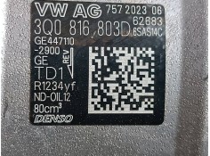 Recambio de compresor aire acondicionado para seat arona referencia OEM IAM 3Q0816803D GE3264488 1+2 PINES 2