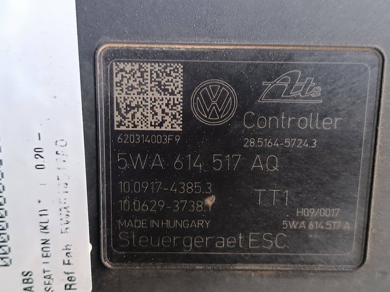 Recambio de abs para seat leon (kl1) referencia OEM IAM 5WA614517AQ 10022021794 ATE
