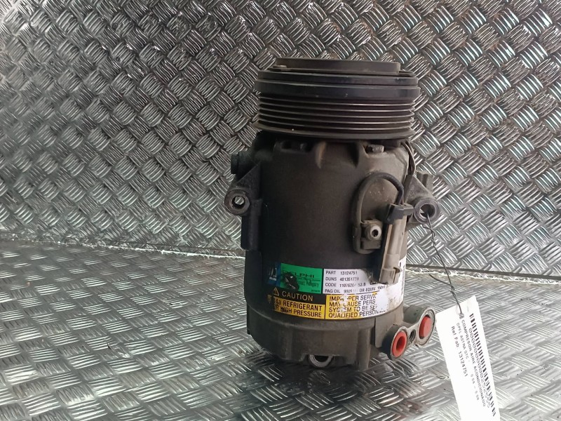 Recambio de compresor aire acondicionado para opel astra gtc referencia OEM IAM 13124751 DELPHI 2 PINES