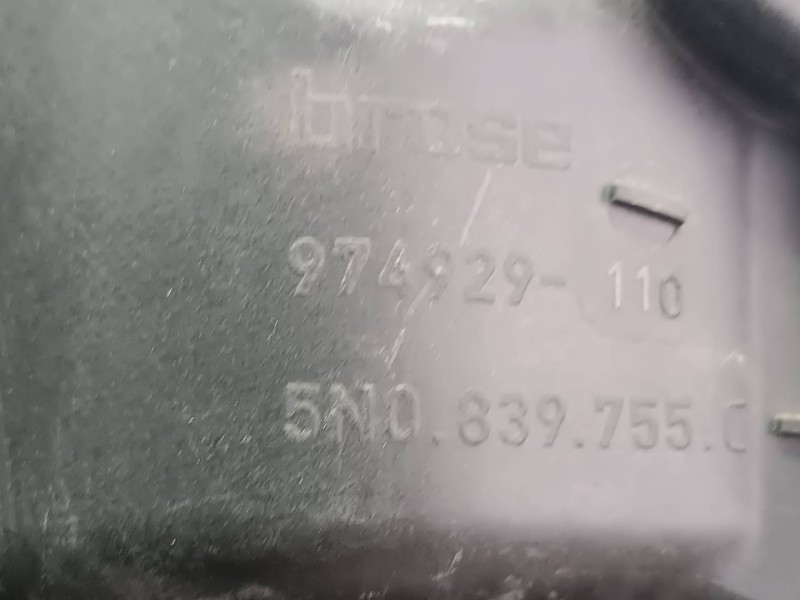 Recambio de elevalunas trasero izquierdo para volkswagen tiguan (5n1) country referencia OEM IAM 5N0839729F  ELECTRICO