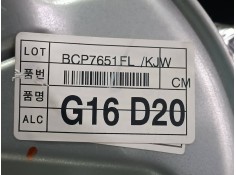 Recambio de elevalunas delantero izquierdo para hyundai santa fe (bm) 2.2 crdi style 4x4 referencia OEM IAM G16D20  ELECTRICO 2
