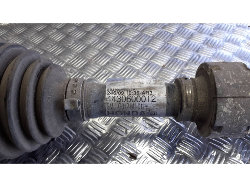 Recambio de transmision delantera izquierda para honda civic berlina 5 (fk) referencia OEM IAM 4430600012  SMJG012M101