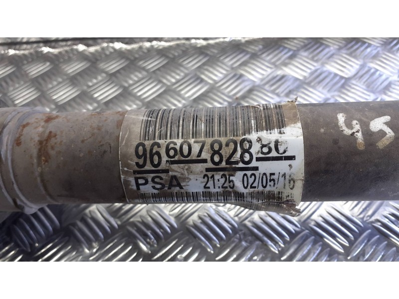 Recambio de transmision delantera derecha para citroen berlingo cuadro referencia OEM IAM 9660782880  