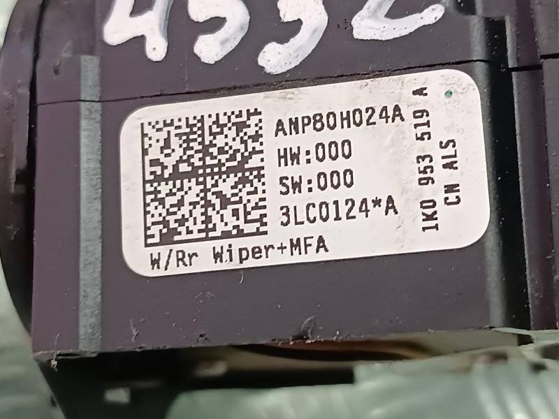 Recambio de mando limpia para seat leon (1p1) referencia OEM IAM 1K0953519A  