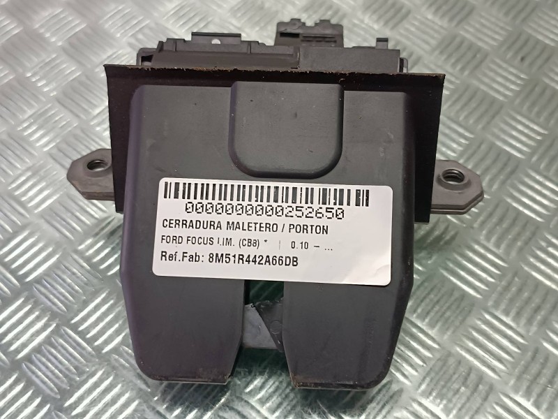 Recambio de cerradura maletero / porton para ford focus lim. (cb8) referencia OEM IAM 8M51R442A66DB 4 PINES 01041155004