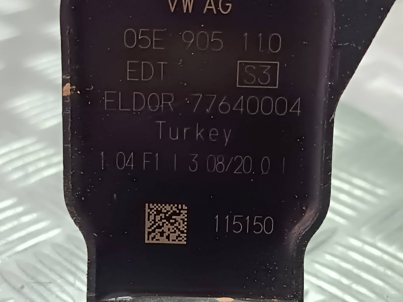 Recambio de bobina encendido para seat leon (kl1) referencia OEM IAM 05E905110  4 PINES