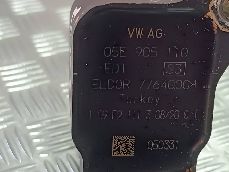 Recambio de bobina encendido para seat leon (kl1) referencia OEM IAM 05E905110  4 PINES