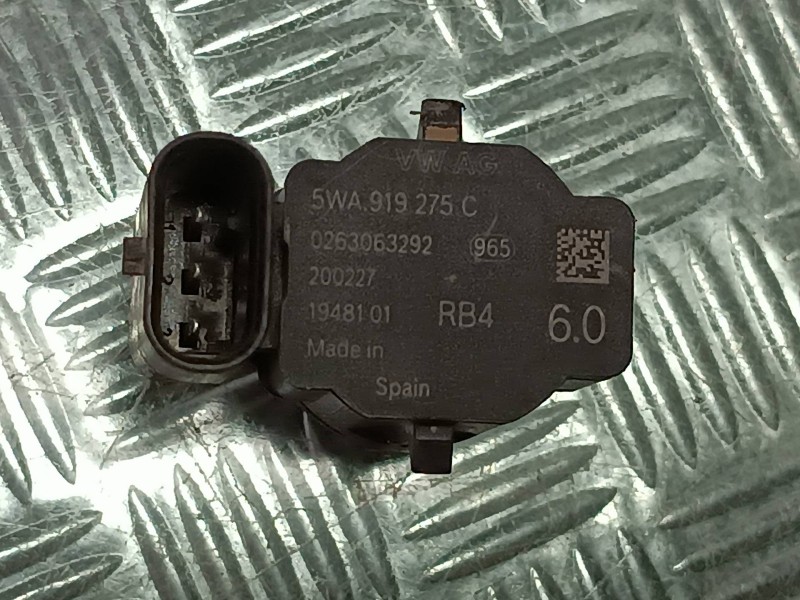 Recambio de sensor de aparcamiento para seat leon (kl1) referencia OEM IAM 5WA919275C  3 PINES
