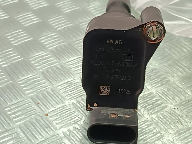 Recambio de bobina encendido para seat leon (kl1) referencia OEM IAM 05E905110  4 PINES