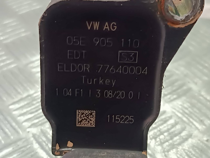 Recambio de bobina encendido para seat leon (kl1) referencia OEM IAM 05E905110  4 PINES