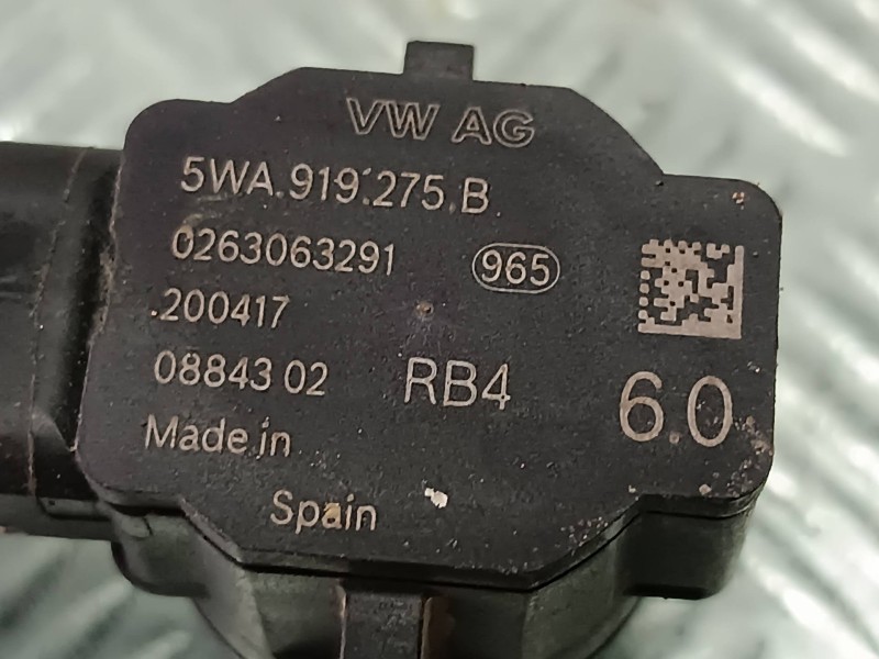 Recambio de sensor de aparcamiento para seat leon (kl1) referencia OEM IAM 5WA919275B  3 PINES