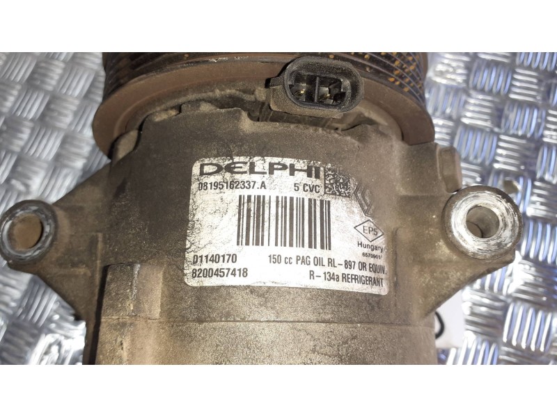 Recambio de compresor aire acondicionado para renault megane ii coupe/cabrio referencia OEM IAM 8200457418  DELPHI