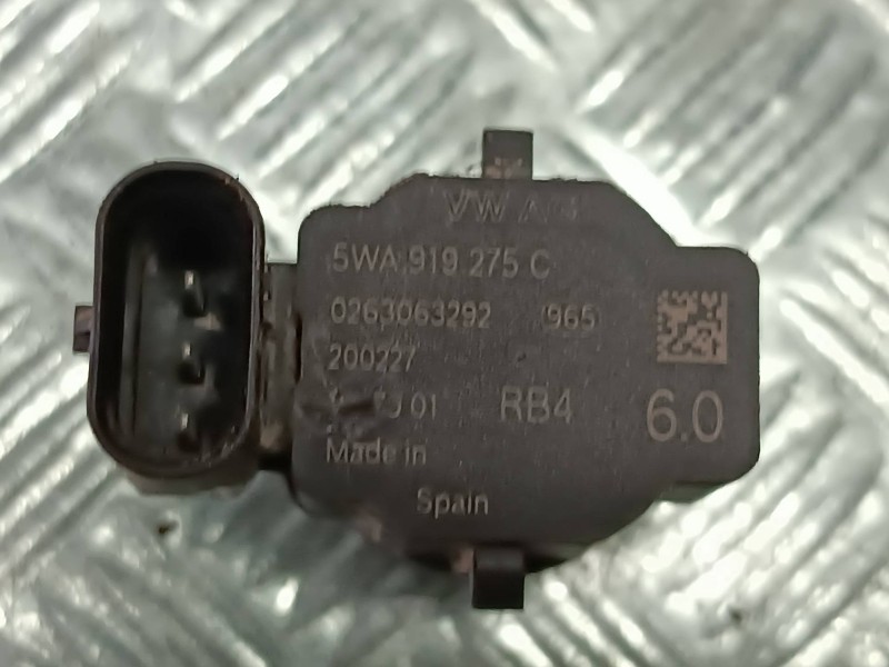 Recambio de sensor de aparcamiento para seat leon (kl1) referencia OEM IAM 5WA919275C  3 PINES