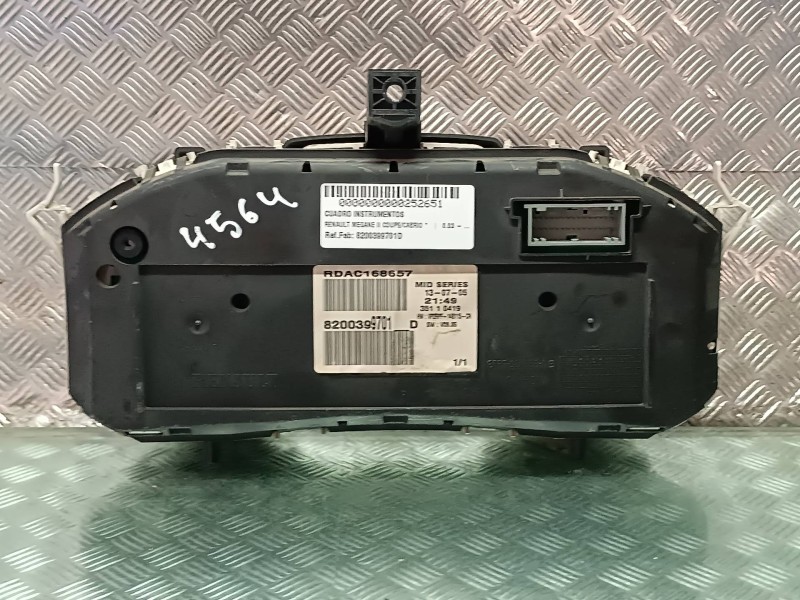 Recambio de cuadro instrumentos para renault megane ii coupe/cabrio referencia OEM IAM 8200399701D  RDAC168657