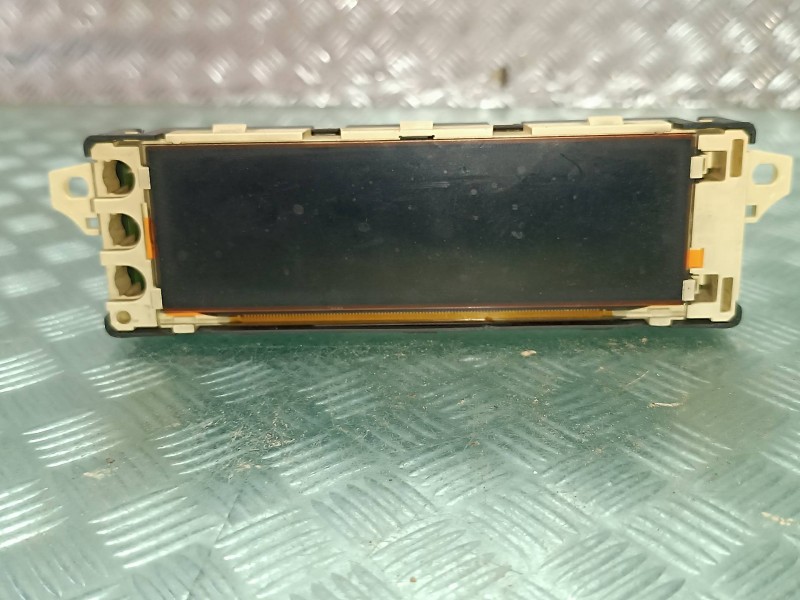 Recambio de pantalla multifuncion para peugeot 207 referencia OEM IAM 9663205500  