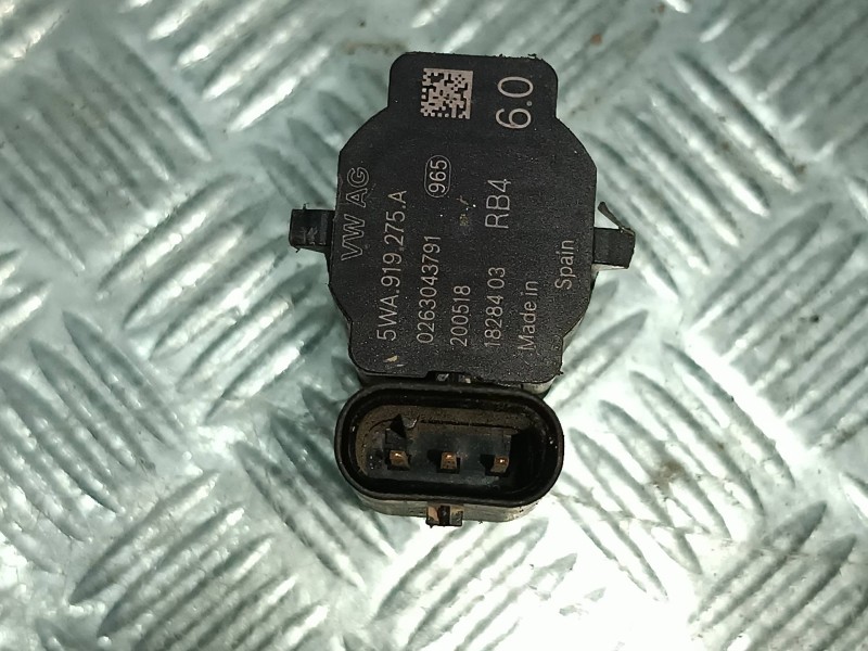 Recambio de sensor aparcamiento delantero para seat leon (kl1) referencia OEM IAM 5WA919275A  3 PINES