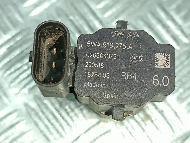 Recambio de sensor aparcamiento delantero para seat leon (kl1) referencia OEM IAM 5WA919275A  3 PINES