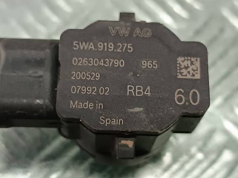 Recambio de sensor aparcamiento delantero para seat leon (kl1) referencia OEM IAM 5WA919275  3 PINES