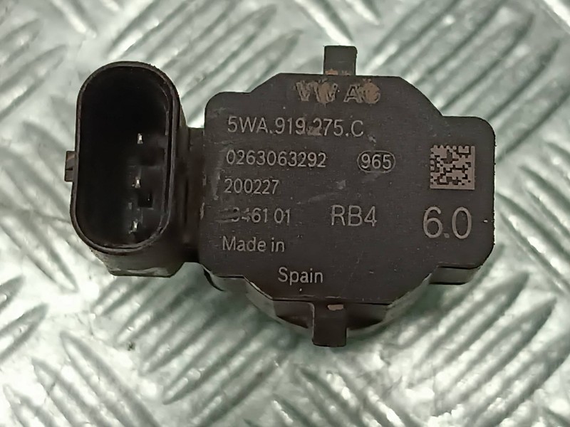 Recambio de sensor de aparcamiento para seat leon (kl1) referencia OEM IAM 5WA919275C  3 PINES