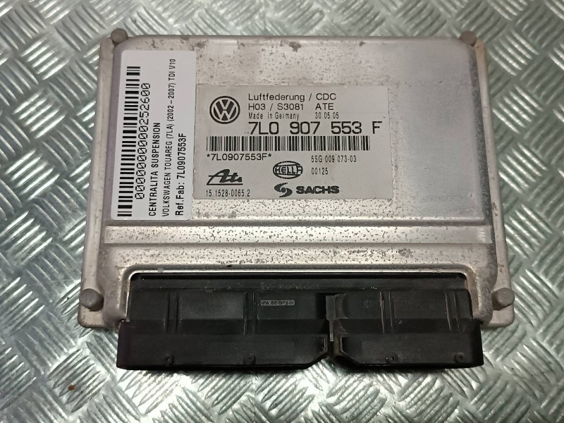 Recambio de centralita suspension para volkswagen touareg (7la) tdi v10 referencia OEM IAM 7L0907553F  5SG00907303